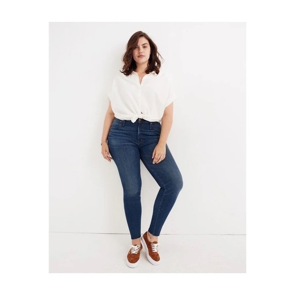 Madewell‎ Women's Plus Size W 37" Jeans NWT #magic pockets, denim - Picture 1 of 6